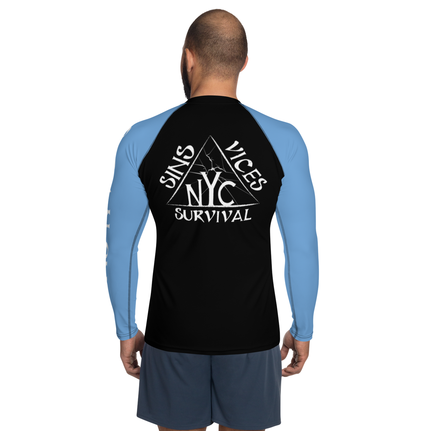Blue Belt Pride Rash Guard