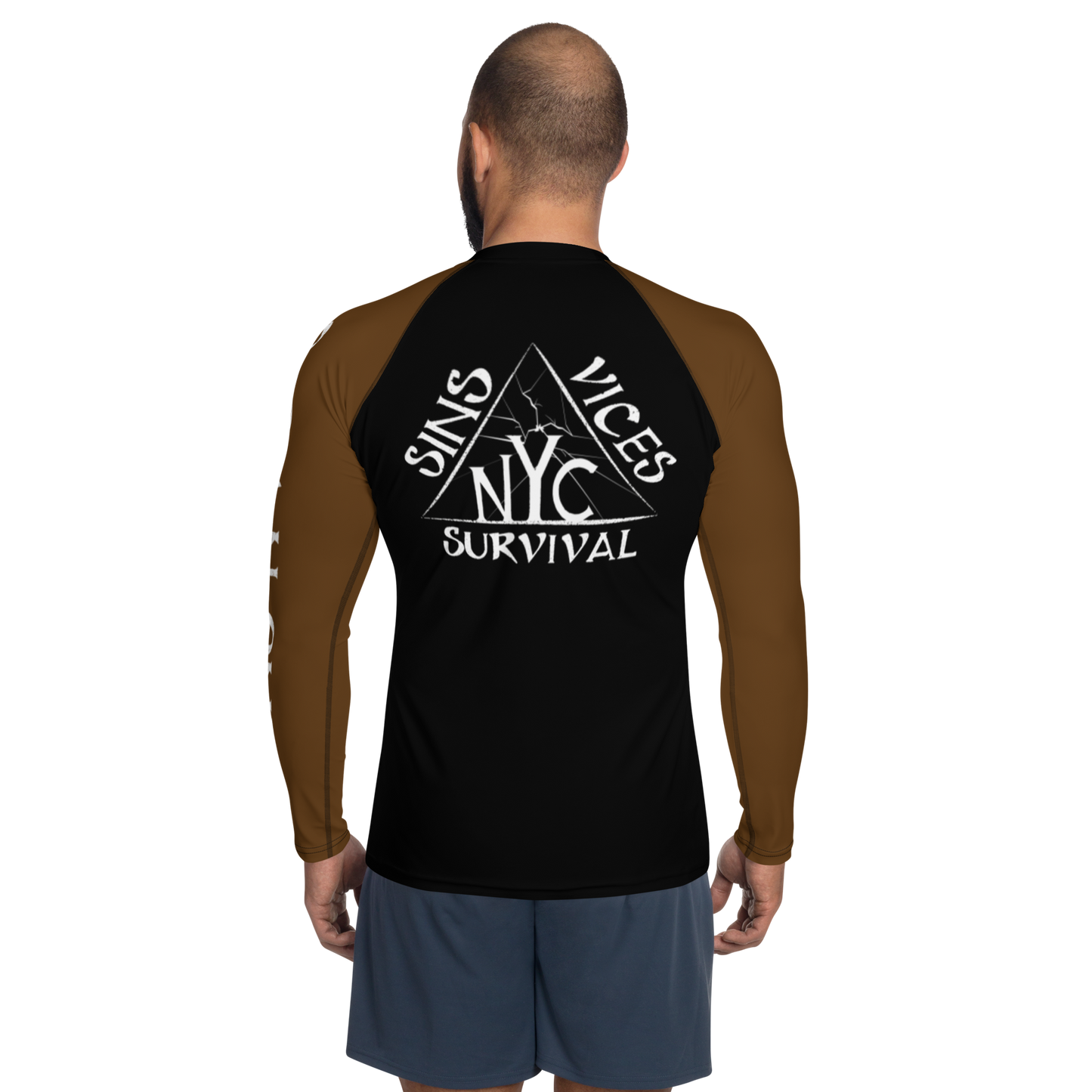 Brown Belt Pride Rash Guard