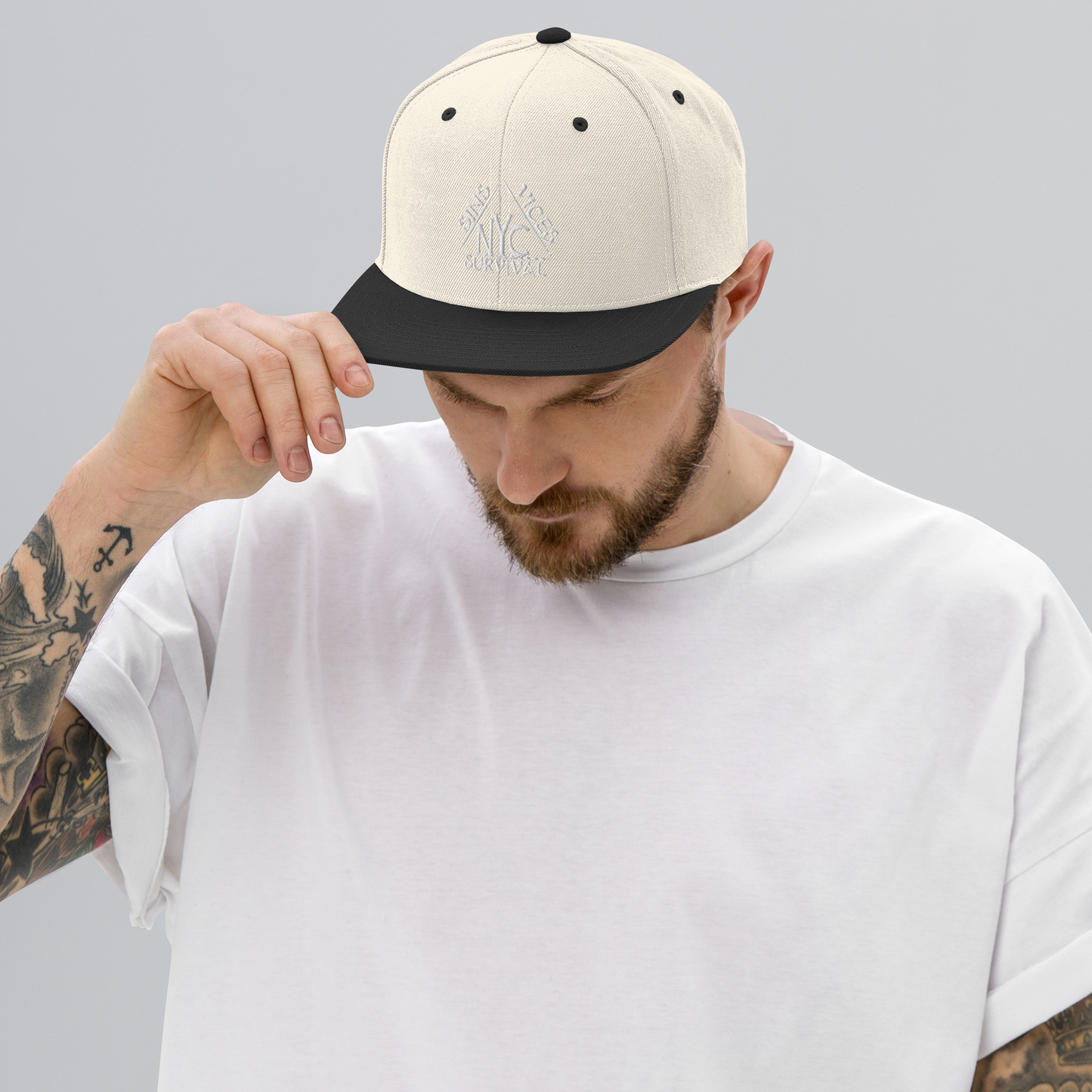 Origins SNV Snapback natural black Front
