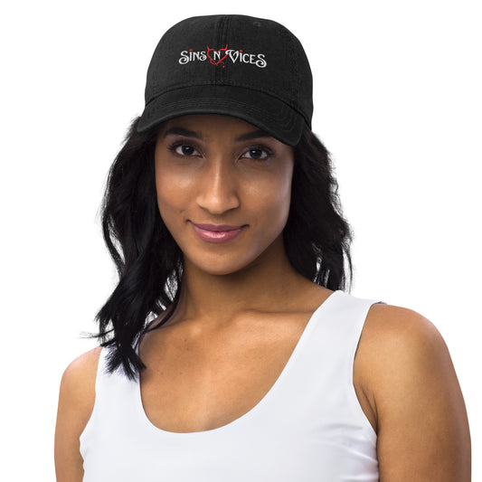 Sexy SNV Denim Hat Black Front